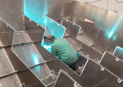 Aluminum boat fabrication